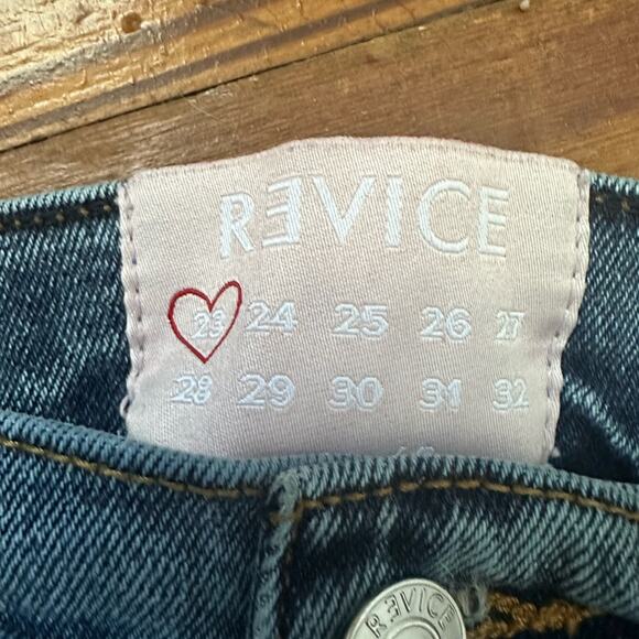 Revice Star Skinny Jeans, Size 23, Exposed Seam, Button and Zip Closure, Viral - Picture 4 of 9
